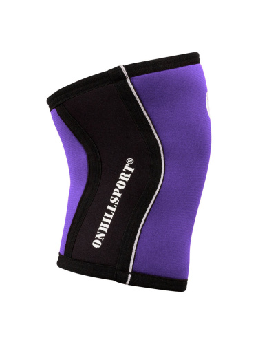 Наколенники спортивные 5 мм, фиолетово-черный фото 5