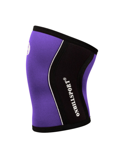 Наколенники спортивные 7 мм, фиолетово-черный фото 9