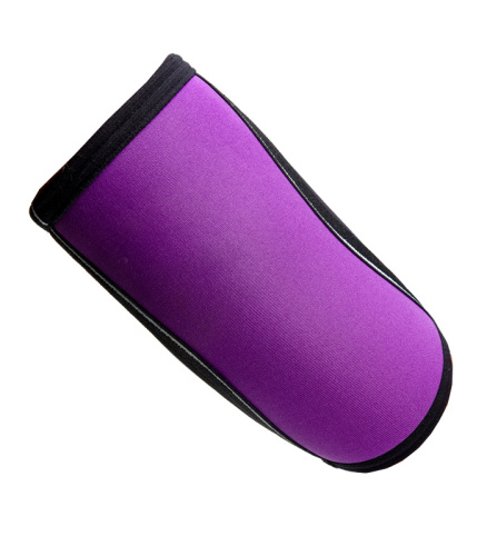 Налокотники спортивные 7 мм, фиолетово-черный фото 11